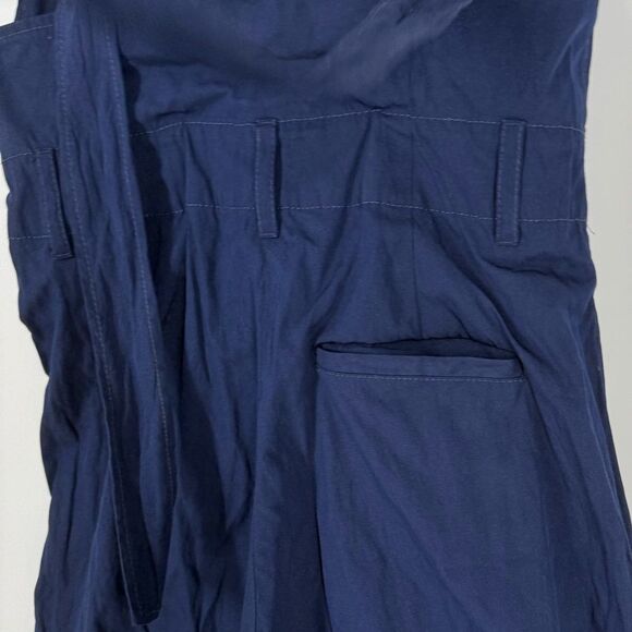 HOPE Stockholm Match Wide Leg Cropped Jumpsuit in Navy | Size 36 / Small - Picture 7 of 9